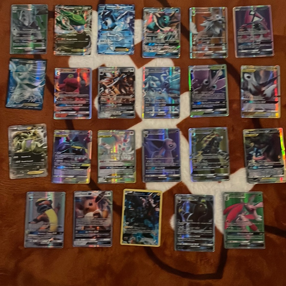 Pokémon cards for my brother to make money